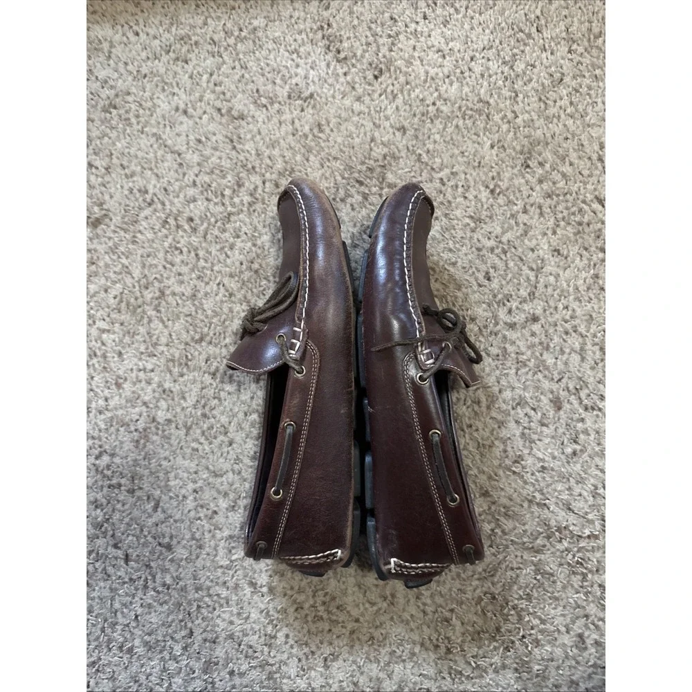 Johnson & Murphy Leather Loafers Shoes Brown Men's 9‎ M Slip On